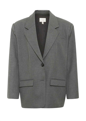 Paula blazer Dark Grey Melange Gestuz 