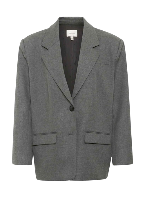 Paula blazer Dark Grey Melange Gestuz 