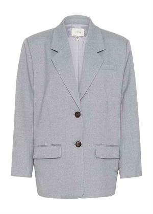 Paulia Melange blazer Grey/Blue Melange Gestuz 