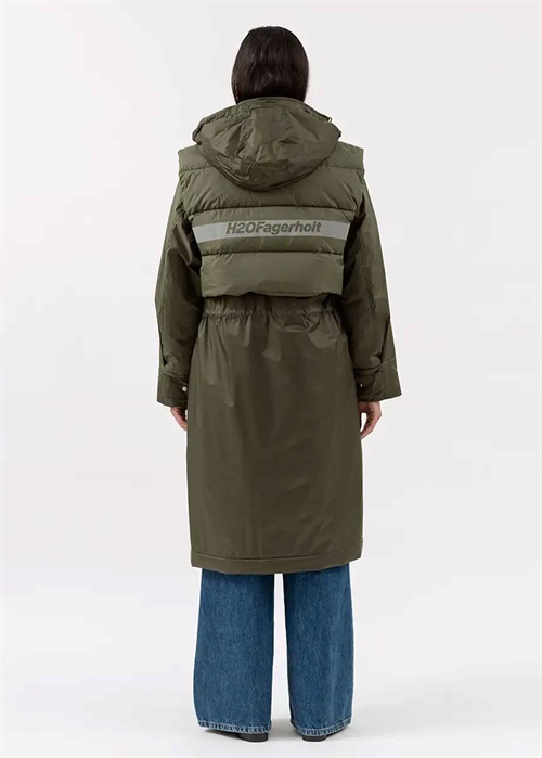 Warm Rain Winther jakke Forest Green H2O Fagerholt