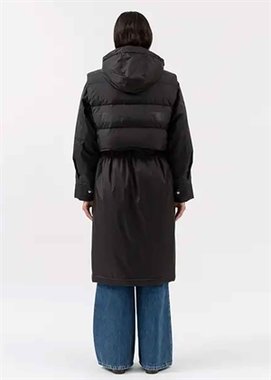 Warm Rain Winther jakke Sort H2O Fagerholt