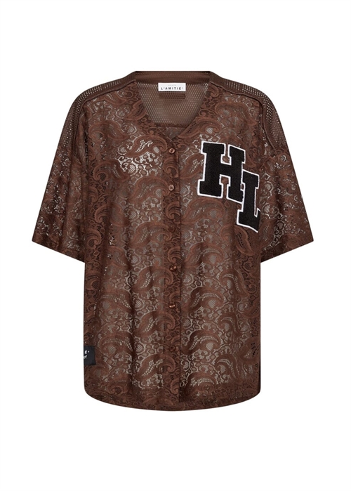 Court lace tee Mocca HAUTE L\'AMITIÈ