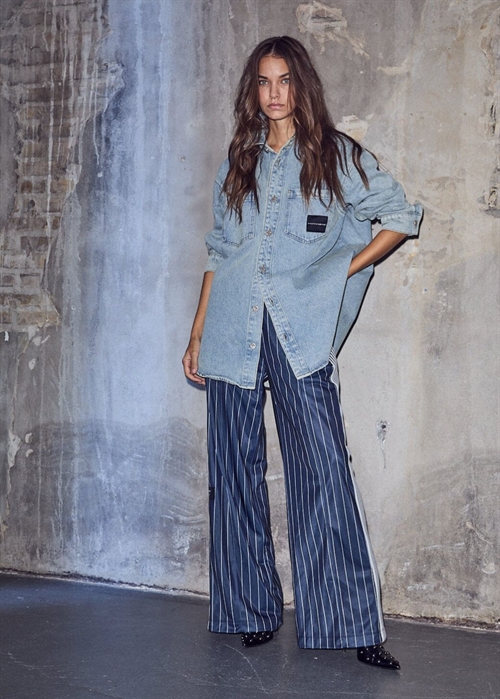 Miley denim skjorte Bleached Denim HAUTE L\'AMITIÈ