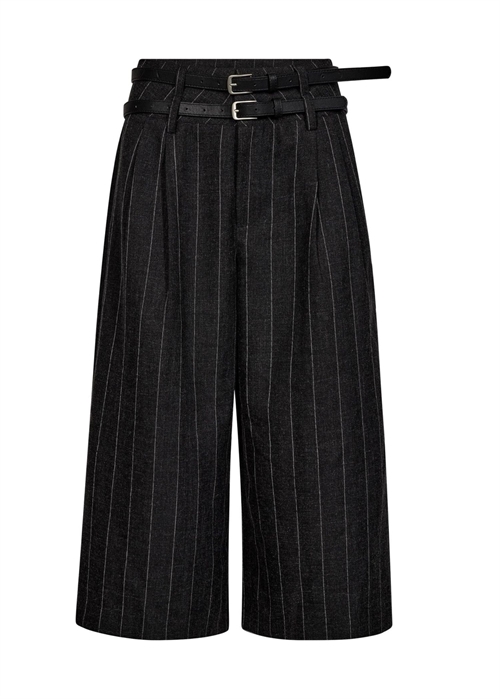 Ivanna belt bermuda Dark Grey HAUTE L\'AMITIÈ