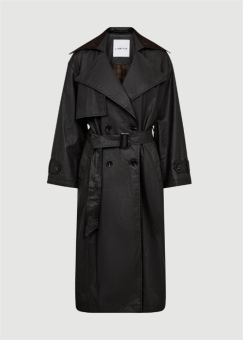Oily tech trench Sort HAUTE L\'AMITIÈ