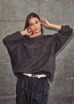 L'AMITIÈ Application sweat Dark Grey HAUTE L'AMITIÈ