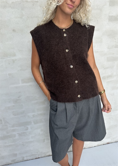 Hirse vest Dark Brown Boii Studios 
