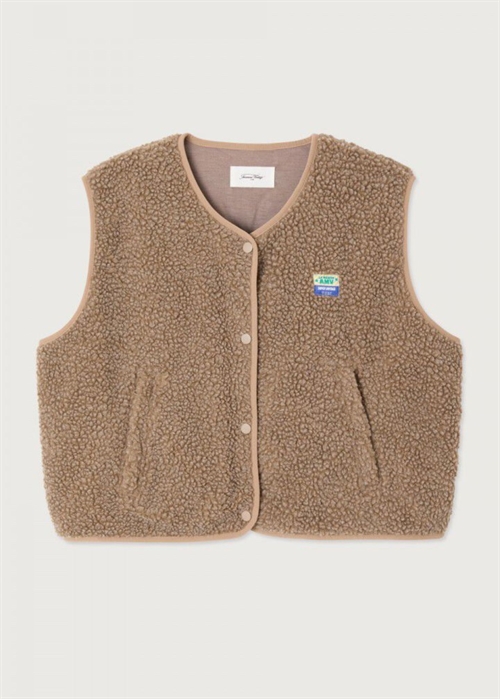 Hoktown vest Muscade Chine American Vintage 