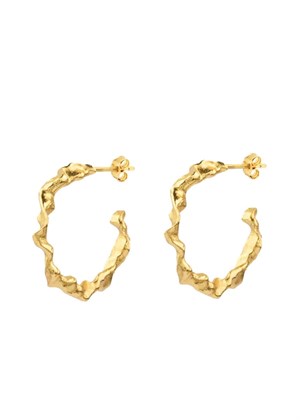 Shaman hoop earrings L Gilded House Of Vincent
