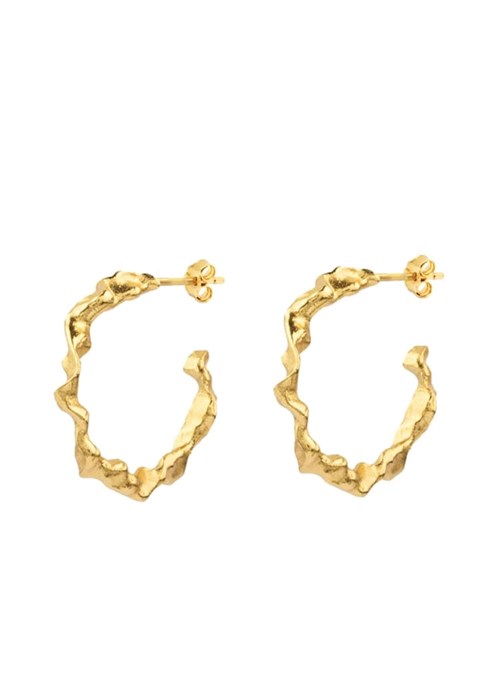 Shaman hoop earrings L Gilded House Of Vincent