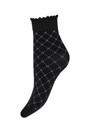 Hype The Detail Logo sock Black/Grey 