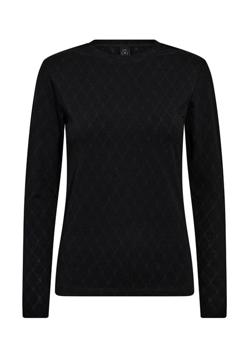 Hype The Detail ls logo bluse Sort