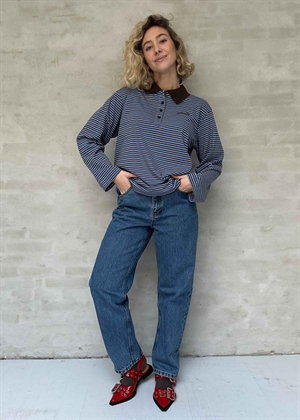 Jeanni polo bluse Java Polo Stripe Baum Und Pferdgarten 