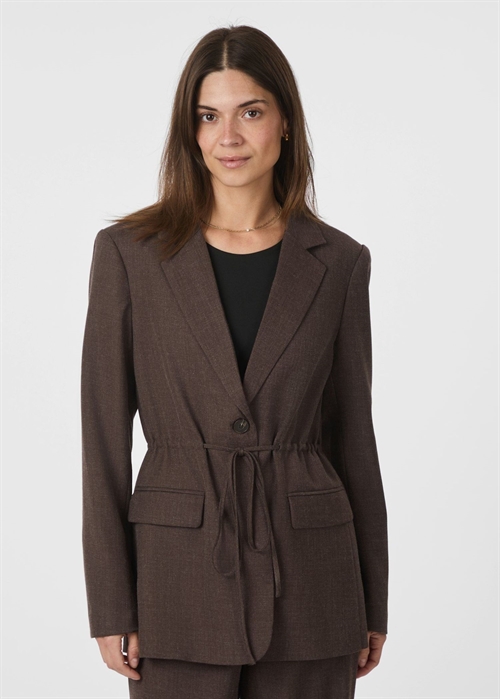 Jemmie melange blazer Brown Melange Neo Noir 
