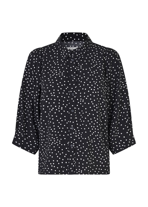 Bono dot skjorte Sort Lollys Laundry 