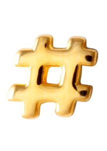 Hashtag ørering Forgyldt Lulu Cph 