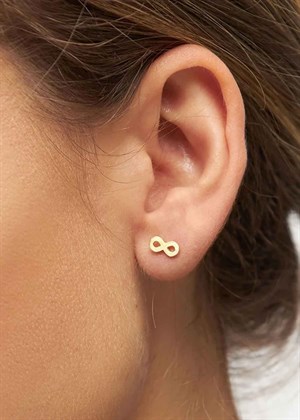 Infinity ørering Gold Lulu Copenhagen 