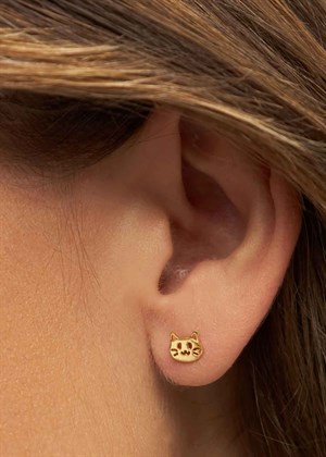 Kitty ørering Forgyldt Lulu Copenhagen 