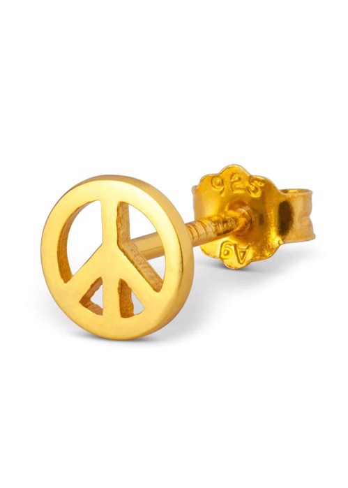 Peace ørering Gold Lulu Copenhagen 