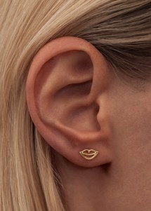 Secret ørering Forgyldt Lulu Copenhagen