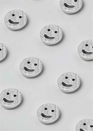 Smiley ørering Silver Lulu Copenhagen 