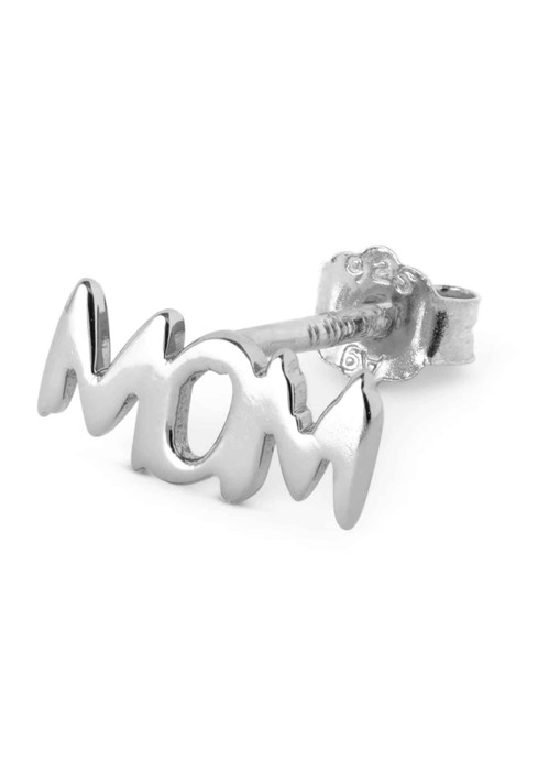 Word mom ørering Silver Lulu Copenhagen 