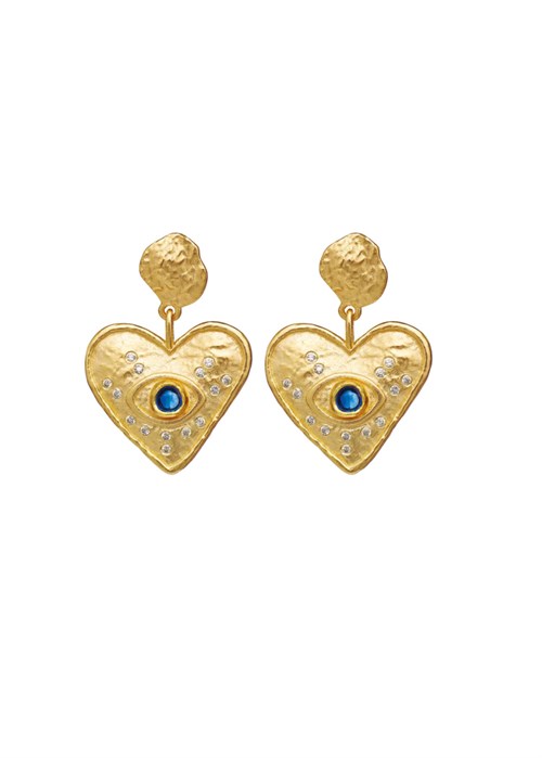 Constantine earring Gold Maanesten