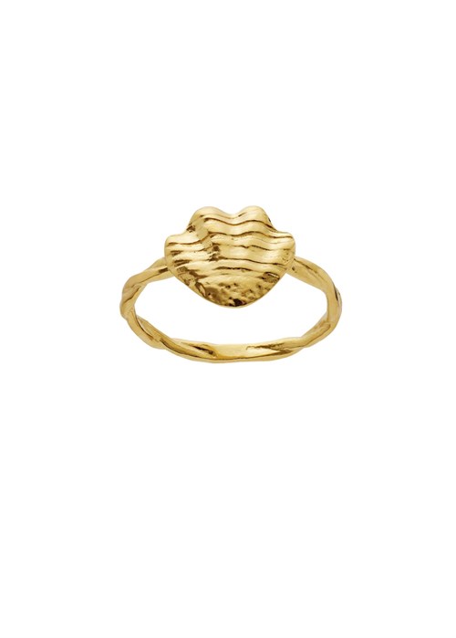 Dwyn ring Forgyldt Maanesten 