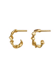 Amalie earrings Gold Maanesten