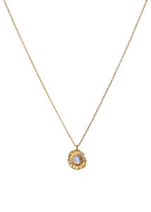 Astra necklace Forgyldt Maanesten 