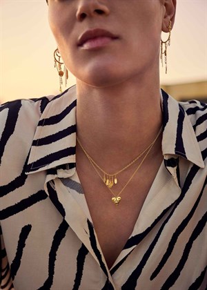 Theresa necklace Gold Maanesten