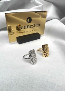 Cuesta ring Gold Maanesten