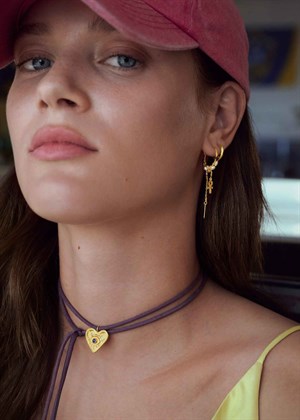 Quinn necklace Gold Maanesten