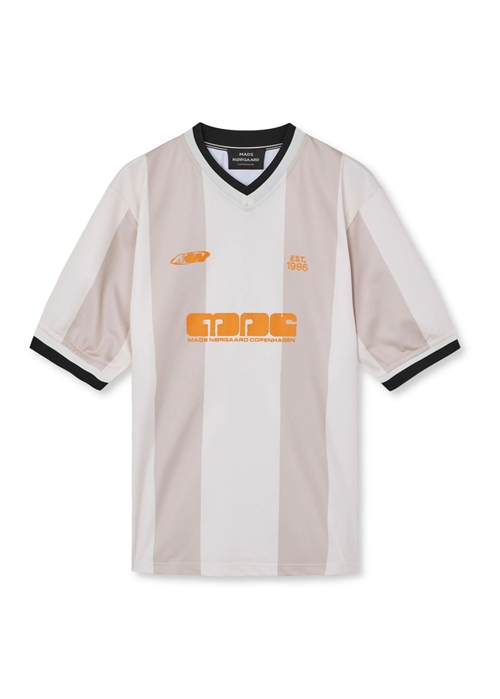 Football sport tee Oatmeal Mads Nørgaard 