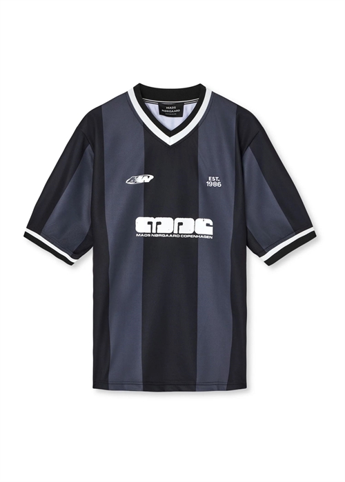 Football sport tee Sort Mads Nørgaard 