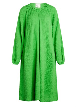 Bellini gaze kjole Classic Green Mads Nørgaard 