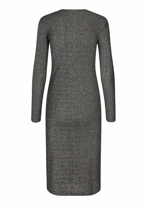 Duba lurex kjole Multi Black Mads Nørgaard 