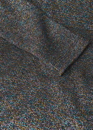 Duba lurex kjole Multi Black Mads Nørgaard 