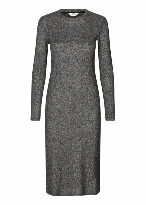 Duba lurex kjole Multi Black Mads Nørgaard 