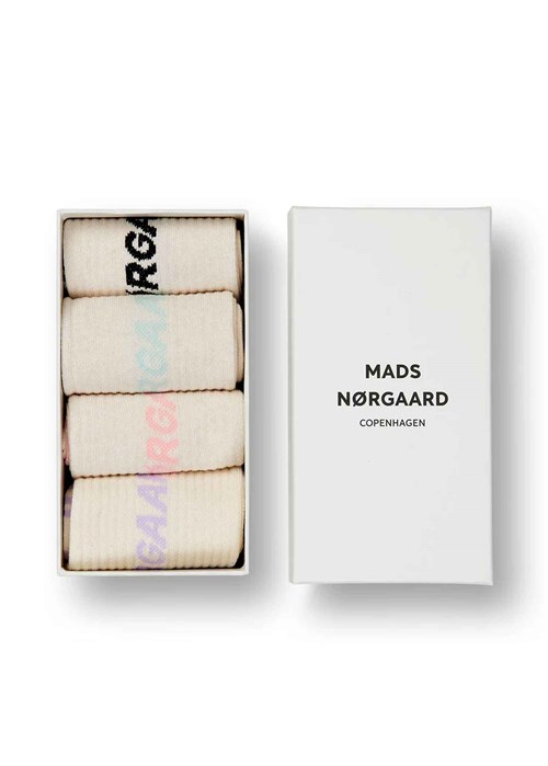 Logo step sock box Pastel Logo Step Mads Nørgaard 