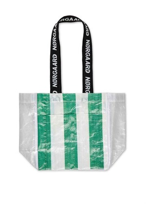 Mirca Laundrette bag Classic Green/White Mads Nørgaard 