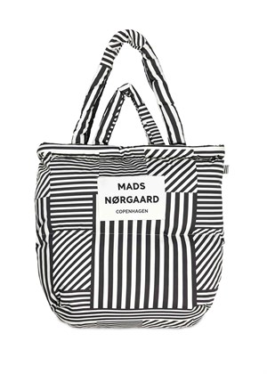 Pillow duvet dream aop bag Stripe Play aop/Black Mads Nørgaard