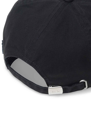 Cage soft twill cap Jet Black Mads Nørgaard 