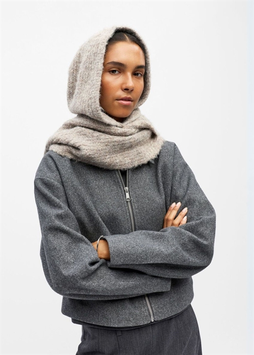 Milu scarf knit balaclava Humus Object 