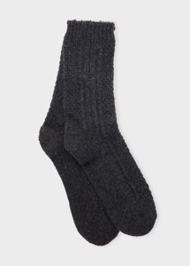 Winter socks Charcoal Melange Moshi Moshi 