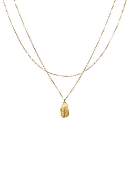 Marion necklace Gold Maanesten 