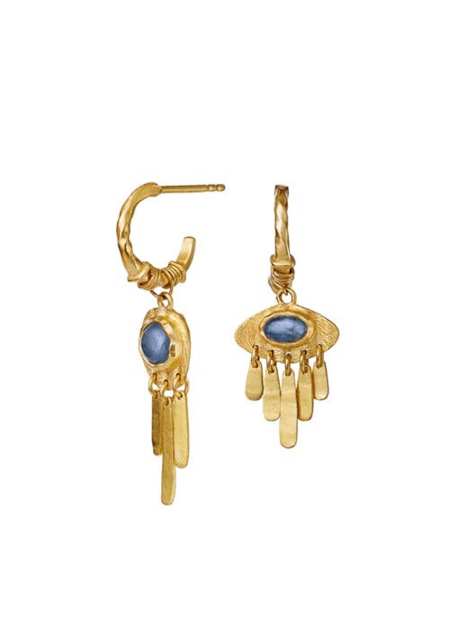 Thora earring Gold Maanesten 