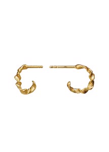 Amalie earrings Gold Maanesten
