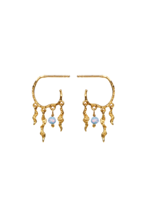 Bayou earrings Forgyldt Maanesten