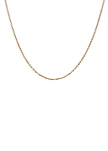 Charlie grande necklace Forgyldt Maanesten